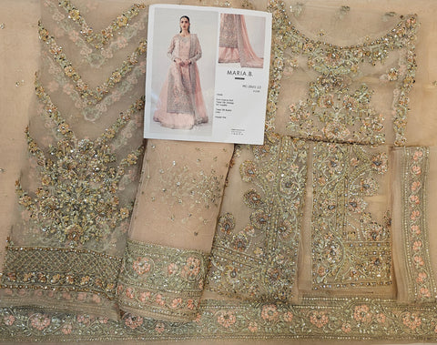 Mariab Bridal Couture 2026 Peach