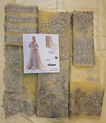 MariaB Bridal Couture Shadmani 2026 Light Lemon