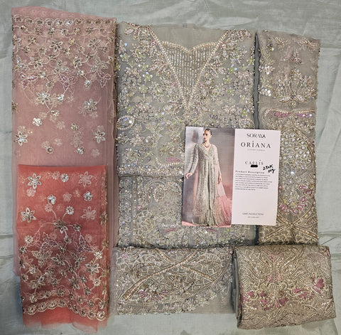 Soraya Bridal Couture 2026 CAELIS pista Grey