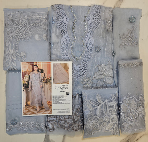 MariaB Luxury Chiffon 2026 Steal Grey