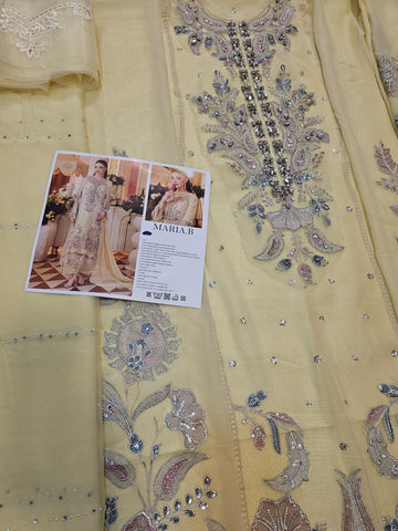 MariaB Luxury Chiffon 2026 Hit Code Lime Yellow