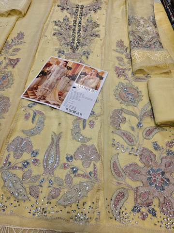 MariaB Luxury Chiffon 2026 Hit Code Lime Yellow