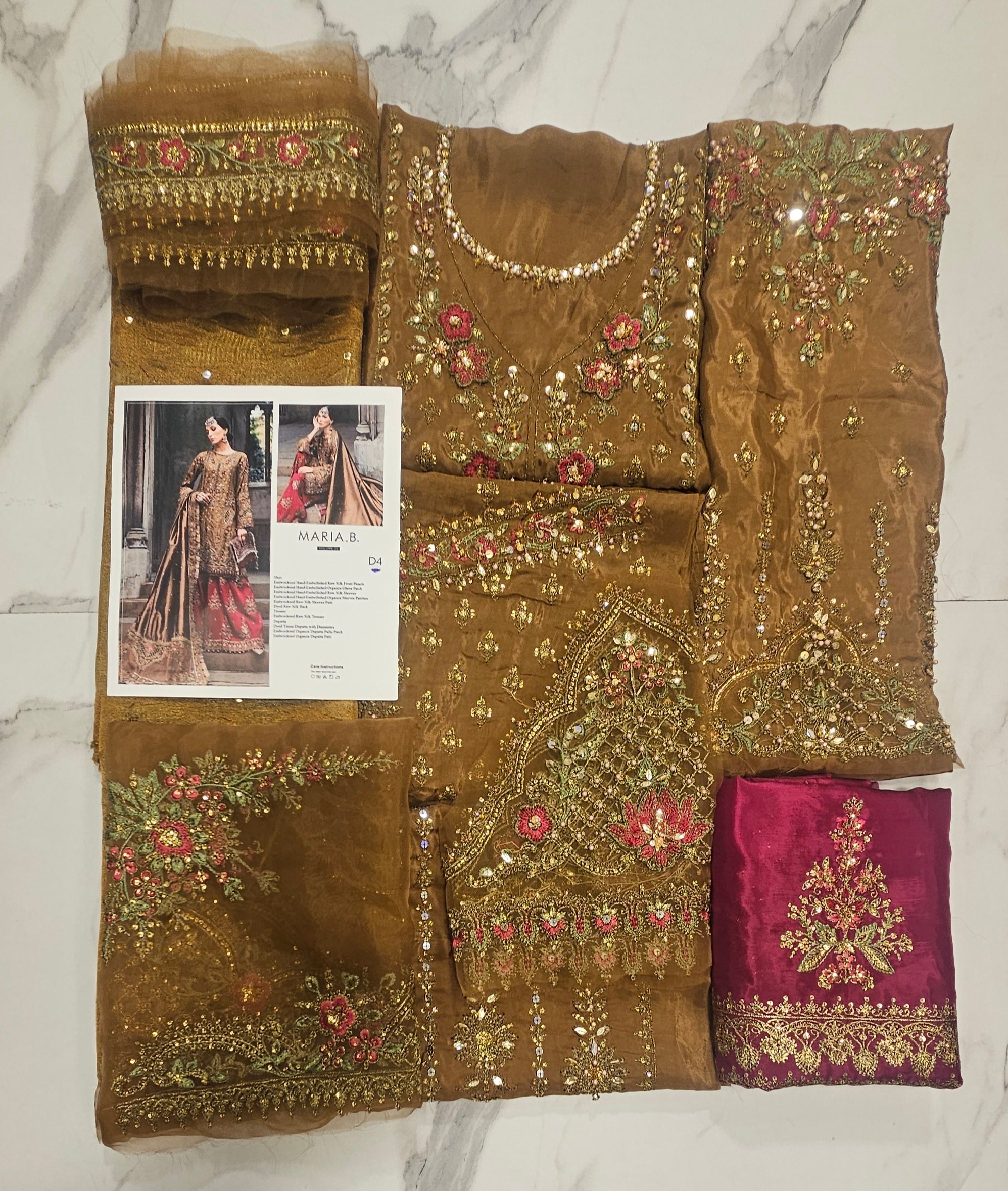 MariaB Soiree Latest Party Wear 2026 Hit Code D4