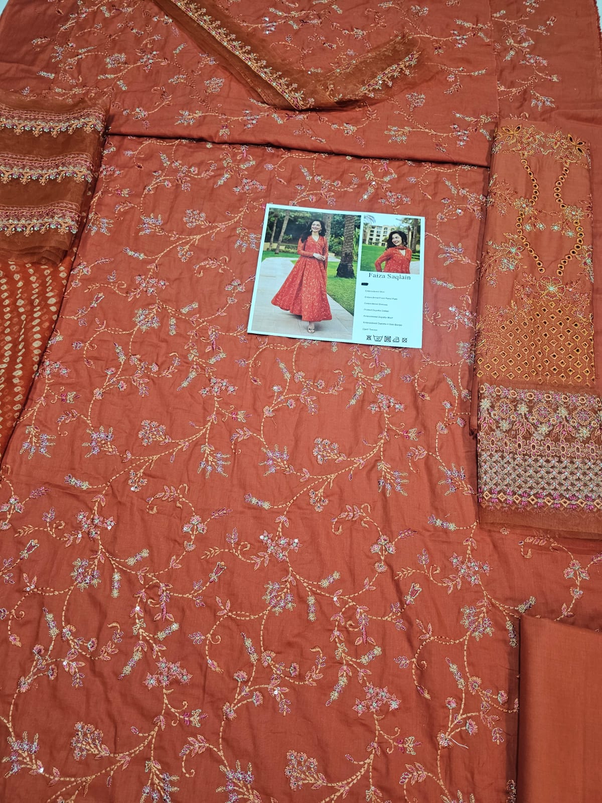 Faiza Saqlain Luxury Lawn 2026 Hit code