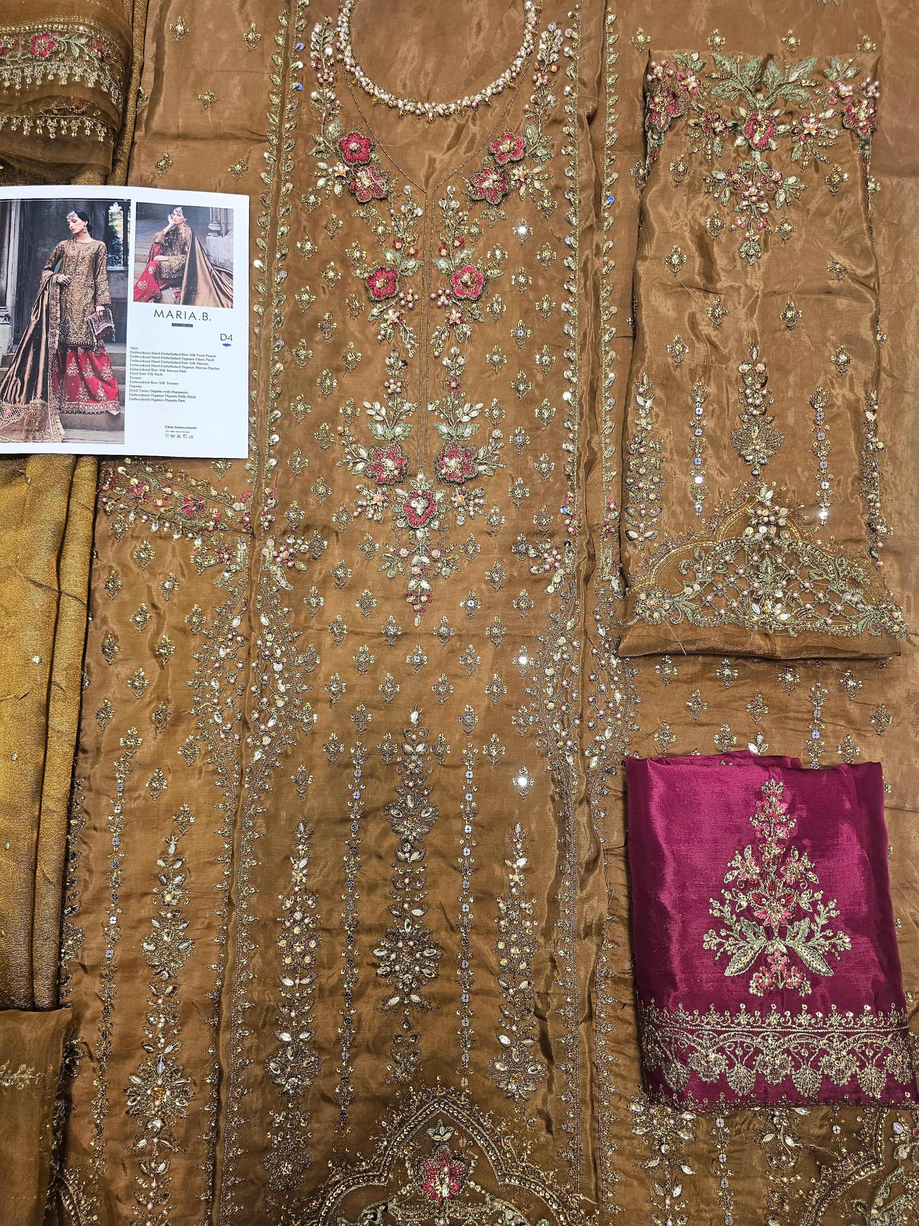 MariaB Soiree Latest Party Wear 2026 Hit Code D4