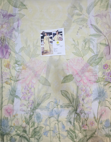 MariaB Mprints Lawn 2026 Eid ul azha Hit Code 1A Yellow
