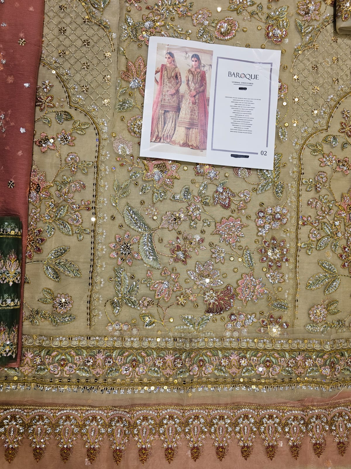 Baroque Chantelle Wedding Party Wear