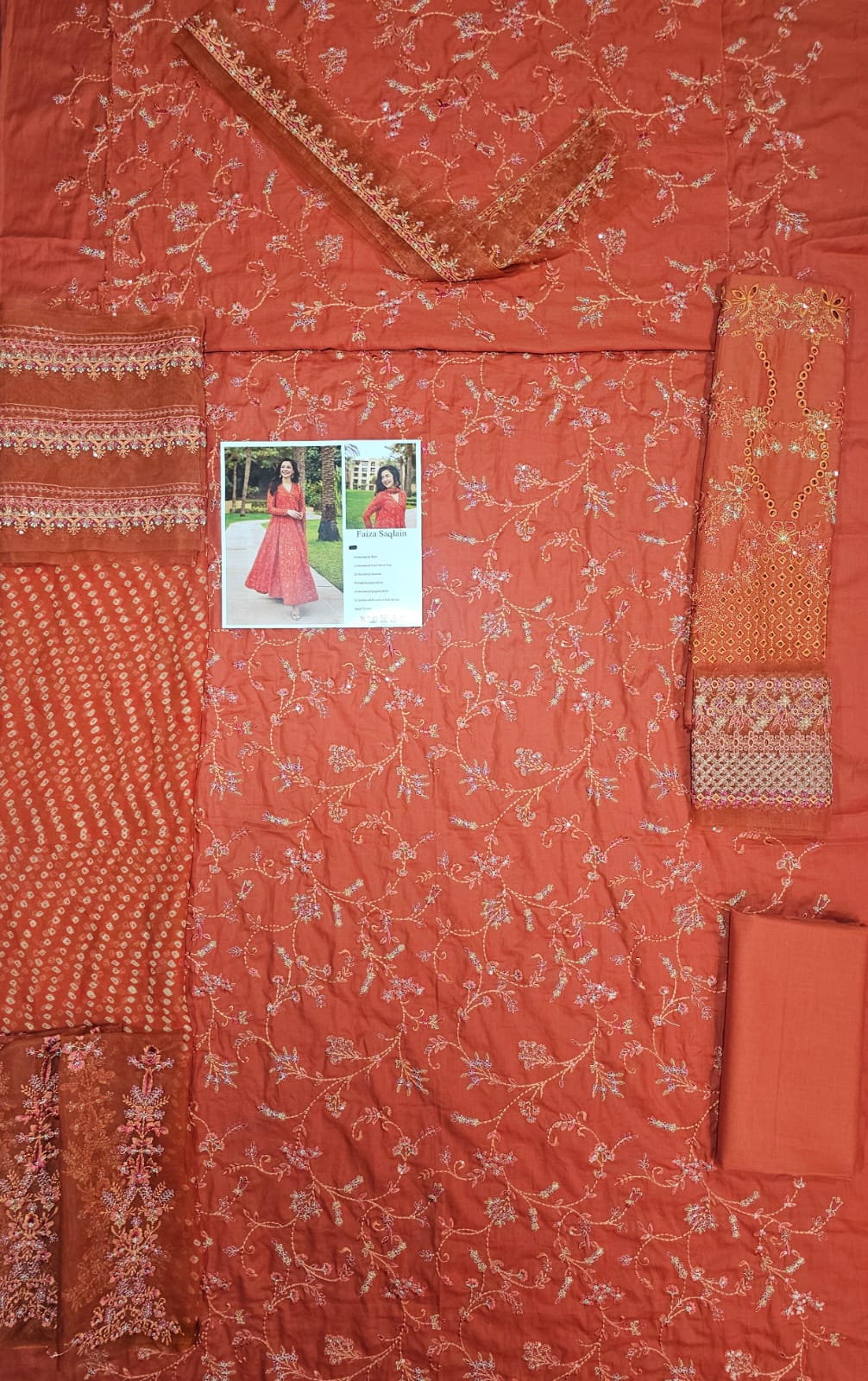 Faiza Saqlain Luxury Lawn 2026 Hit code