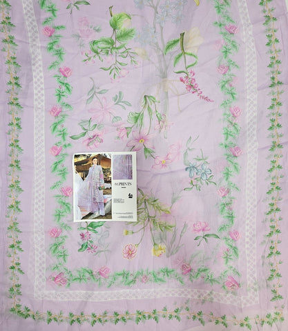 Mariab Mprints Lawn 2026 Hit Code 4A lylic Pink