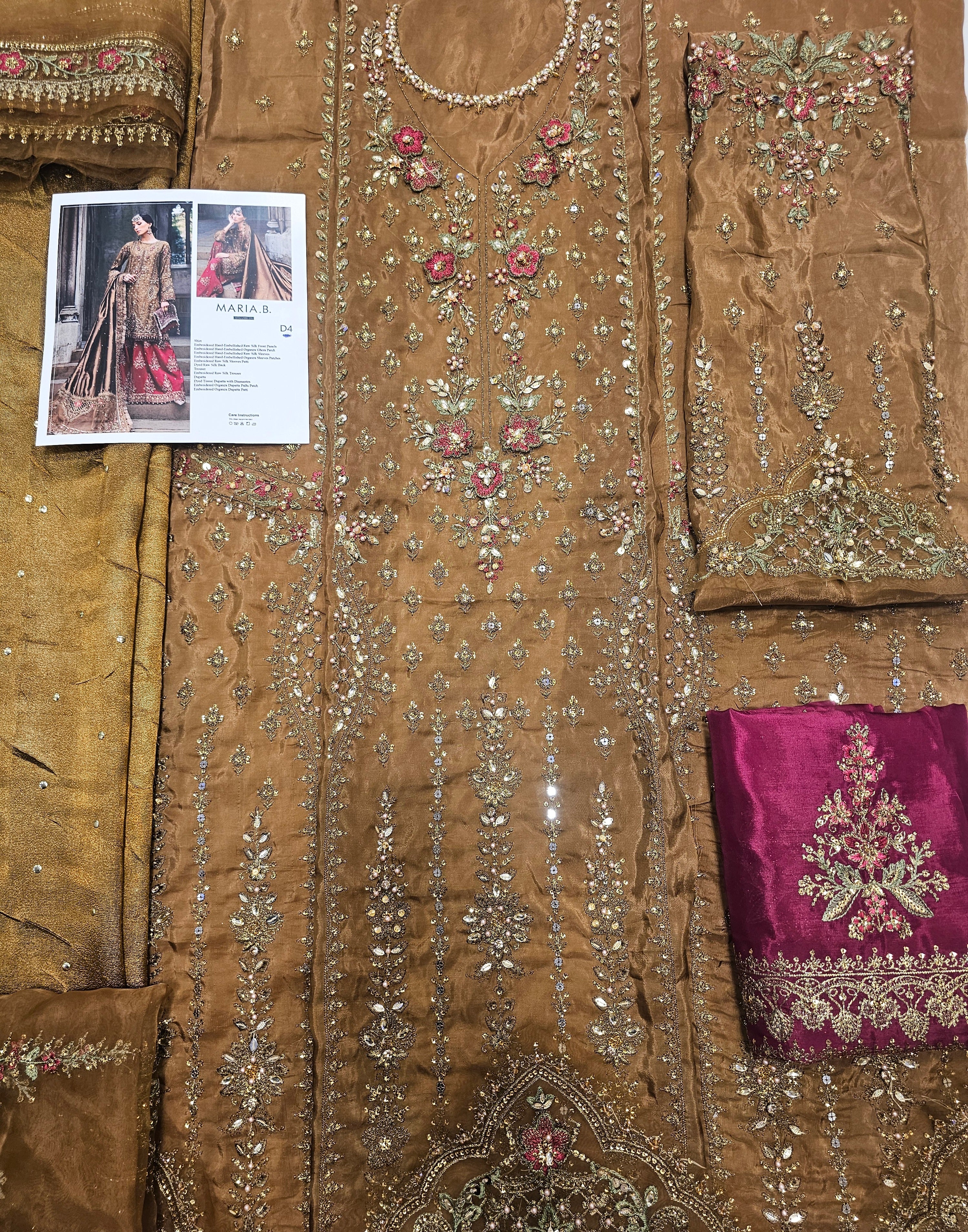 MariaB Soiree Latest Party Wear 2026 Hit Code D4