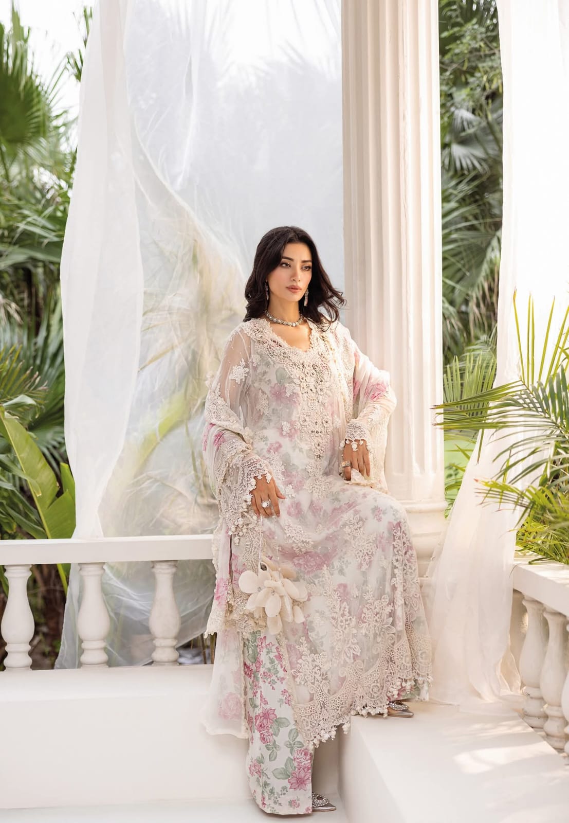 MariaB Luxury Chiffon Collection 2025 Hit Code D1