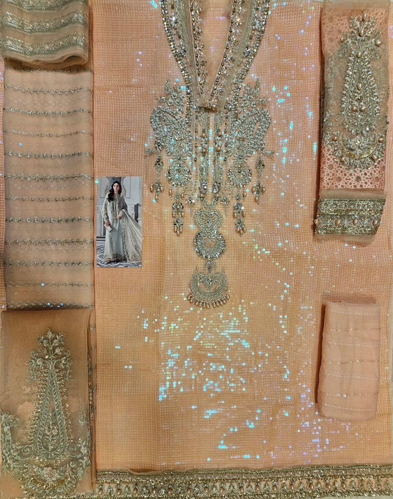 MariaB Wedding Edition 2026 Hit Code In peach Colour