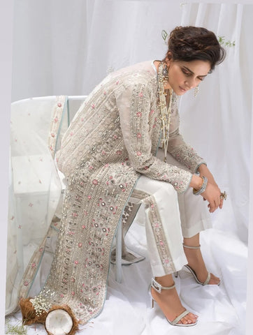 Hussain Rehar Party Wear 2025 Hit Code Shesha Work