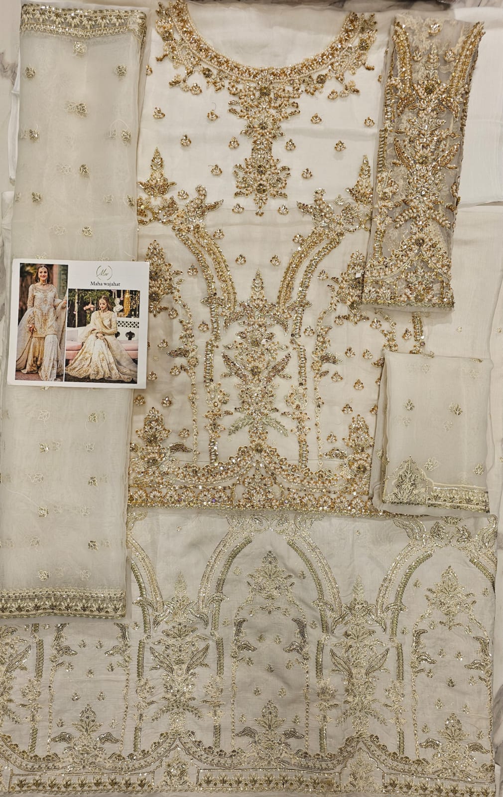 Maha Wajahat Bridal Couture 2025 Hit Code Zohra