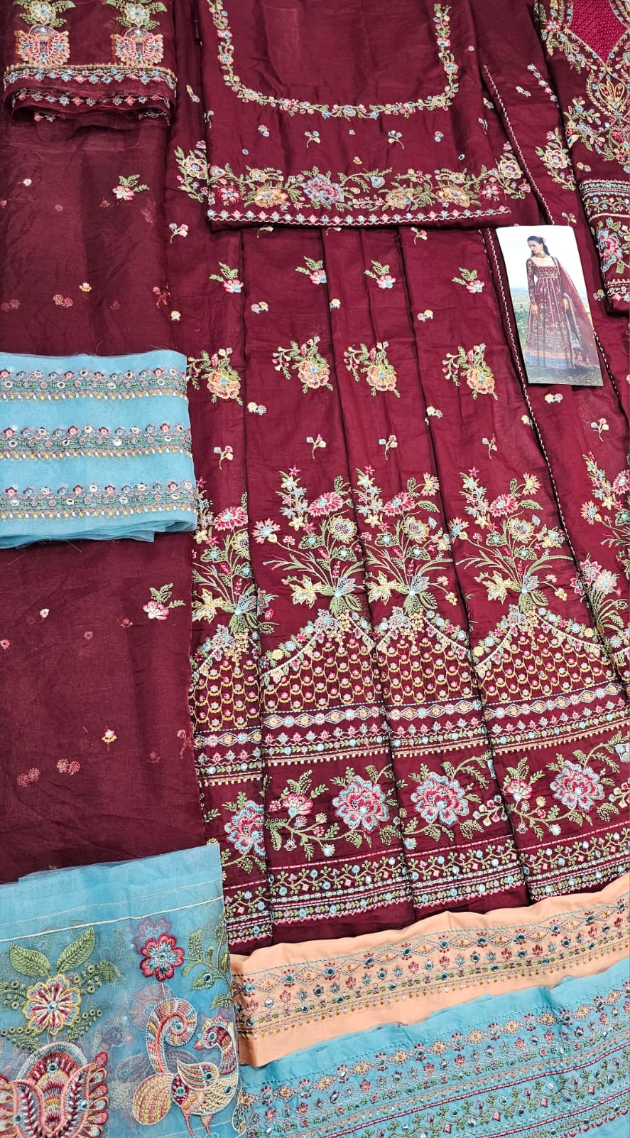 Hussain Rehar Jinan Luxury Lawn 2026 Eid Ul Azha Hit Code Nosheen
