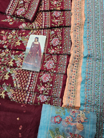 Hussain Rehar Jinan Luxury Lawn 2026 Eid Ul Azha Hit Code Nosheen