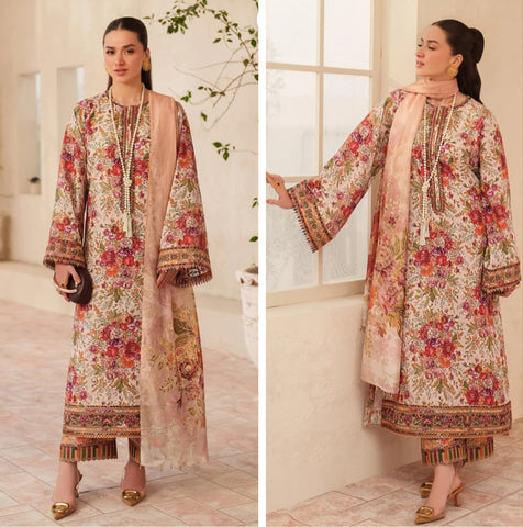 Baroque Embroidered Prints Lawn 2026 hit code