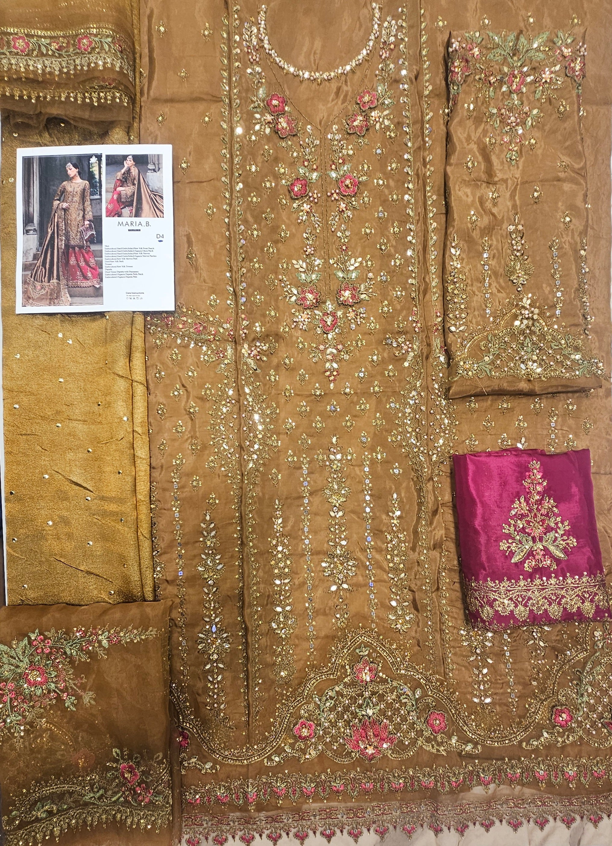 MariaB Soiree Latest Party Wear 2026 Hit Code D4