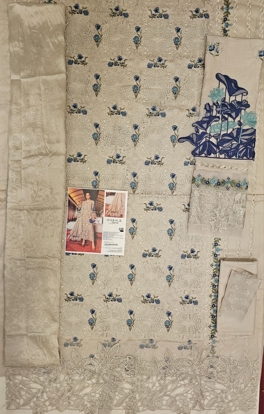 Mariab Luxury Lawn 2026 Eid ul Azha Hit Code D8