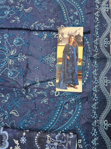 Neeshay Luxury Lawn 2026 hit Code Zink Silk Dupata