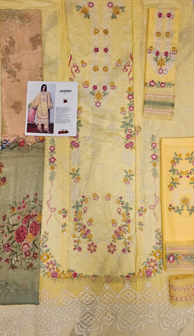 Jugnu by Hussain Rehar 2026 Hit Code Jahan Pure Medium Silk Dupata Article