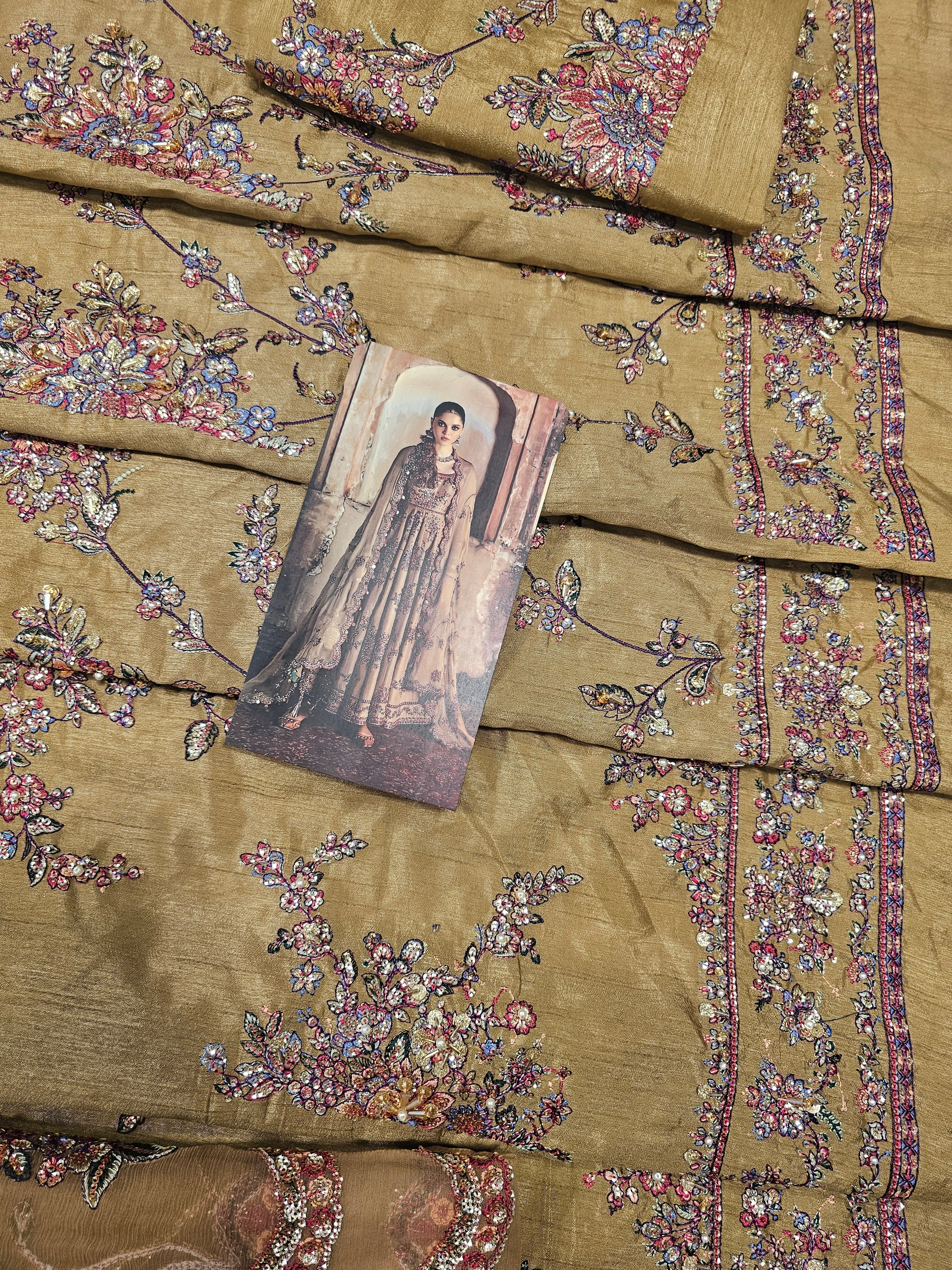 Hussain Rehar Luxury Wedding Edition Hit Code Mahvash Skin Brown