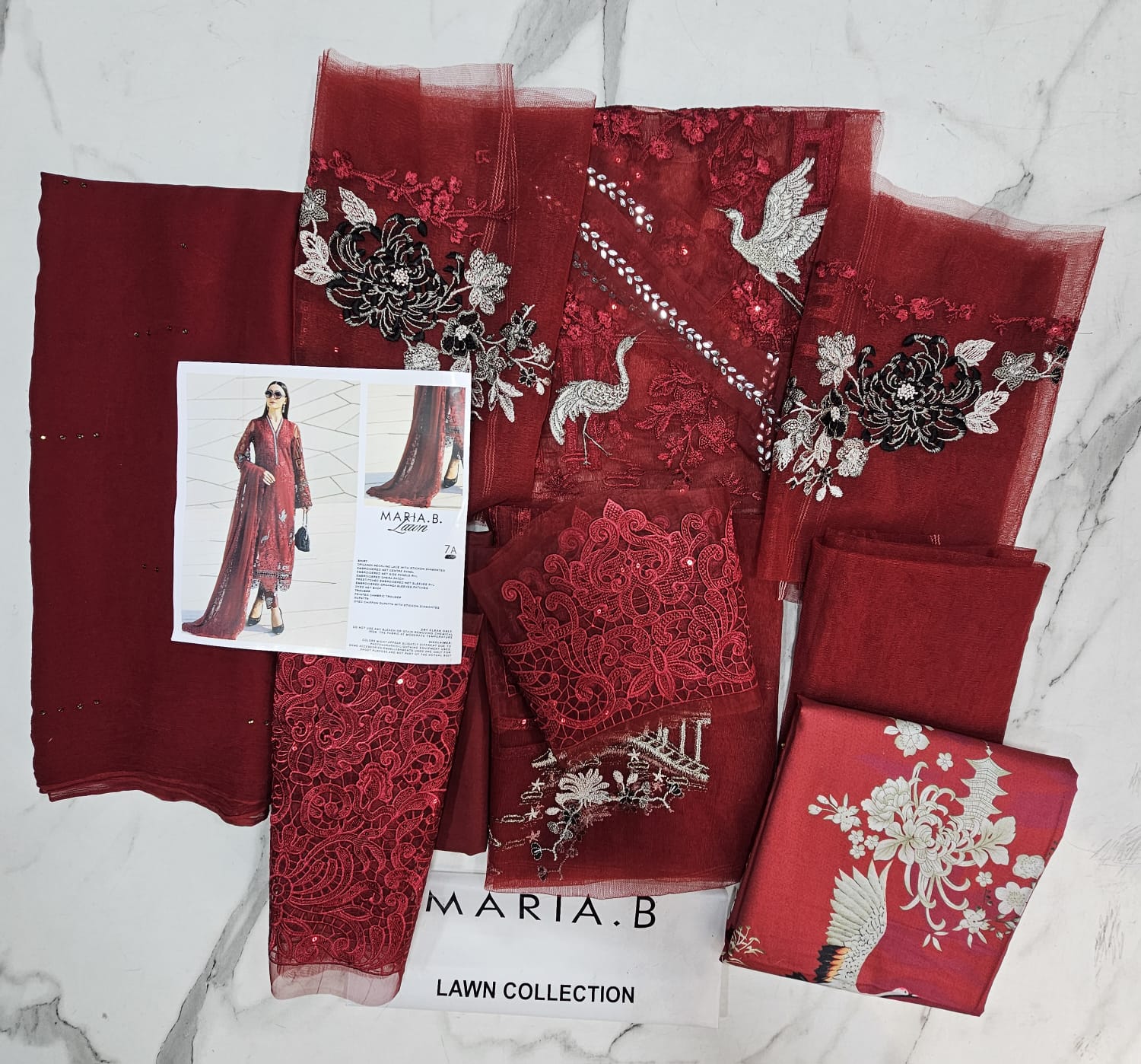 MariaB Luxury Lawn 2026 Hit Code 7A