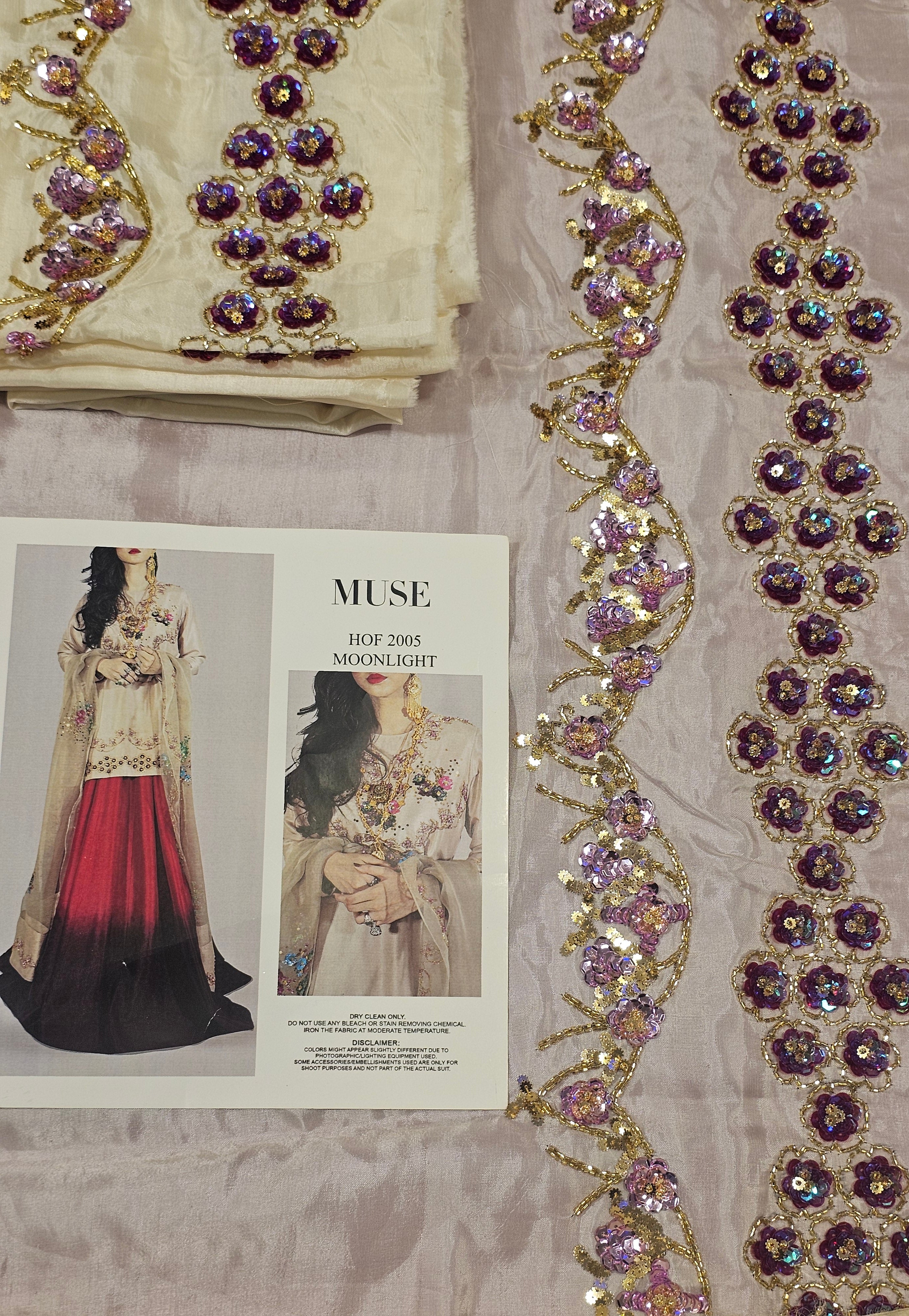 Muse Luxe 2025 Party Wear Zari Collection