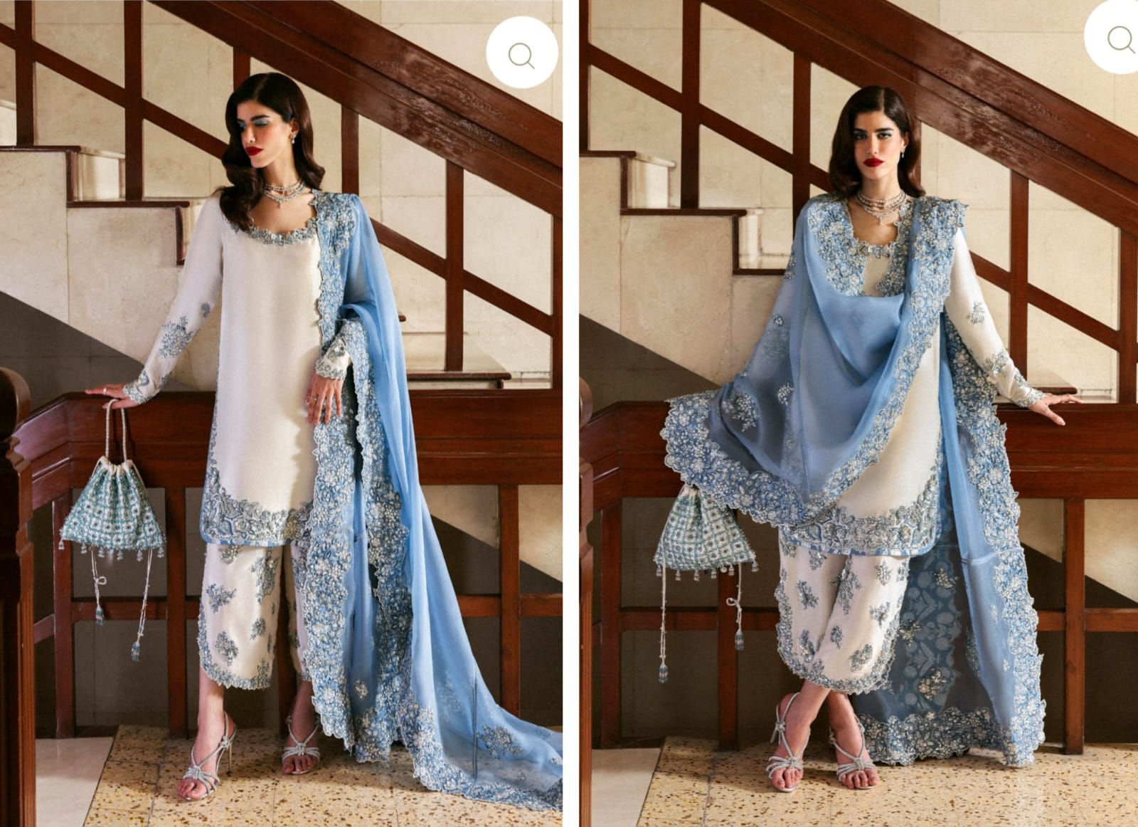 Hussain Rehar party Wear 2025 Hit Code Virelle