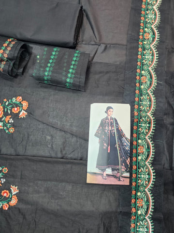 Jugnu by Hussain Rehar 2026 Hit Code Black Silk Dupata Article