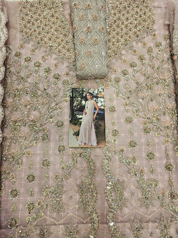 Farah Talib Aziz party Wear 2025/26 Lylic Noemie Rose Jacket