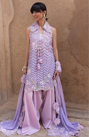 Crimson Luxury Lawn 2026 Hit Code Ombre Love 8-B lylic