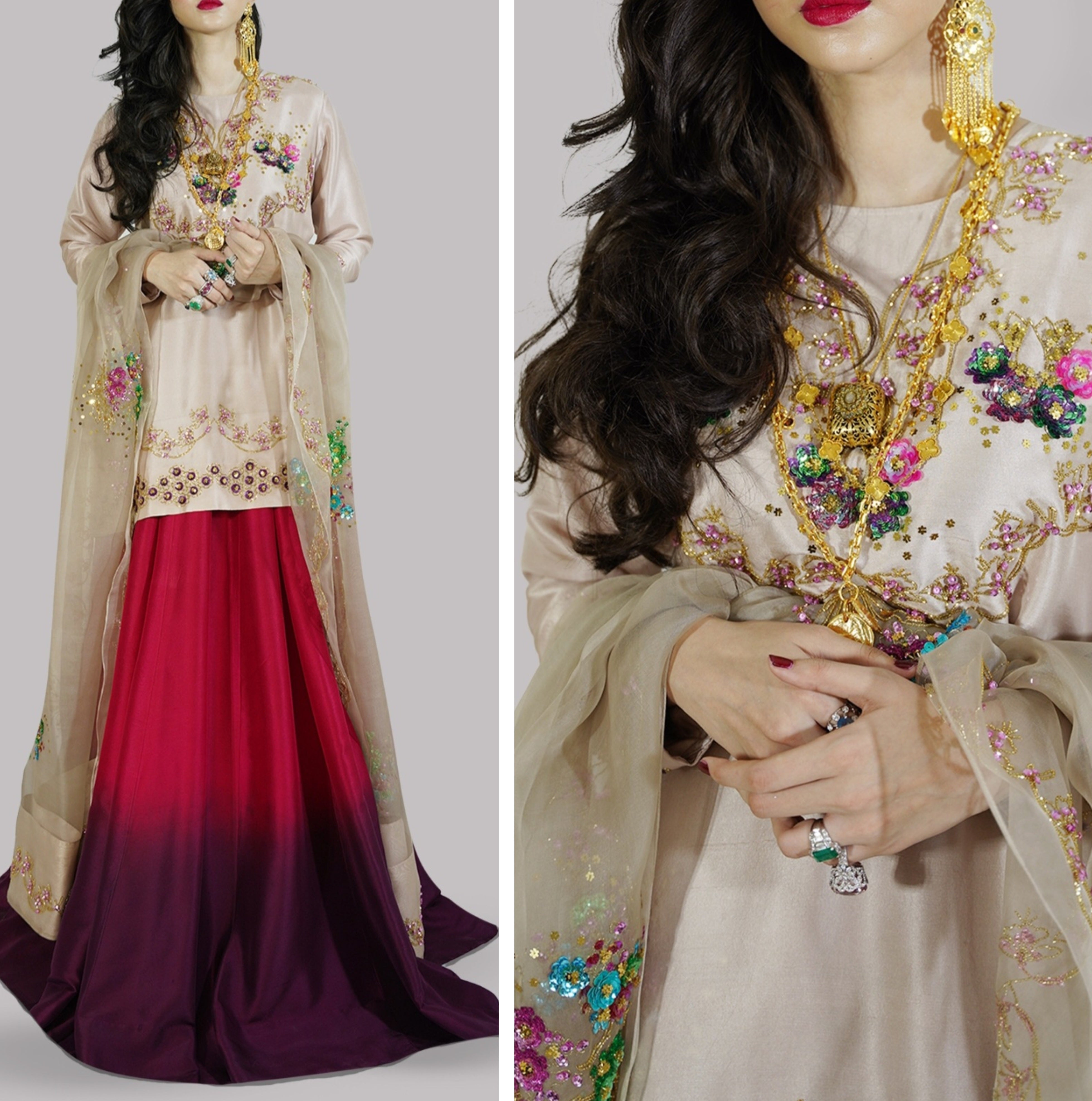 Muse Luxe 2025 Party Wear Zari Collection