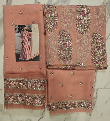 Hussain Rehar Luxury Party Wear 2025