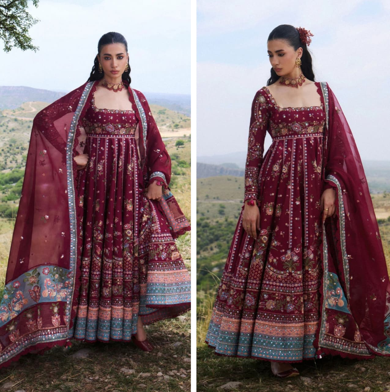 Hussain Rehar Jinan Luxury Lawn 2026 Eid Ul Azha Hit Code Nosheen