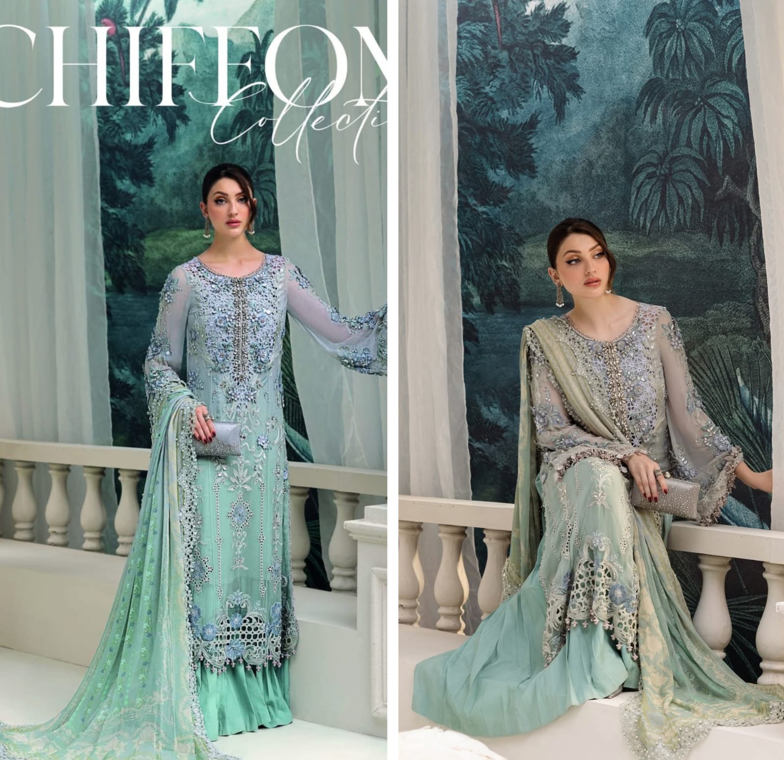 MariaB Luxury Chiffon Collection 2025 Hit Code D8