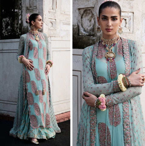 Hussain Rehar Party Wear Chiffon Collection 2025