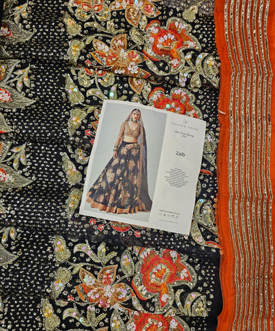 Hussain Rehar Luxury Bridal Wedding Edition Hit Code Maxi Zaib