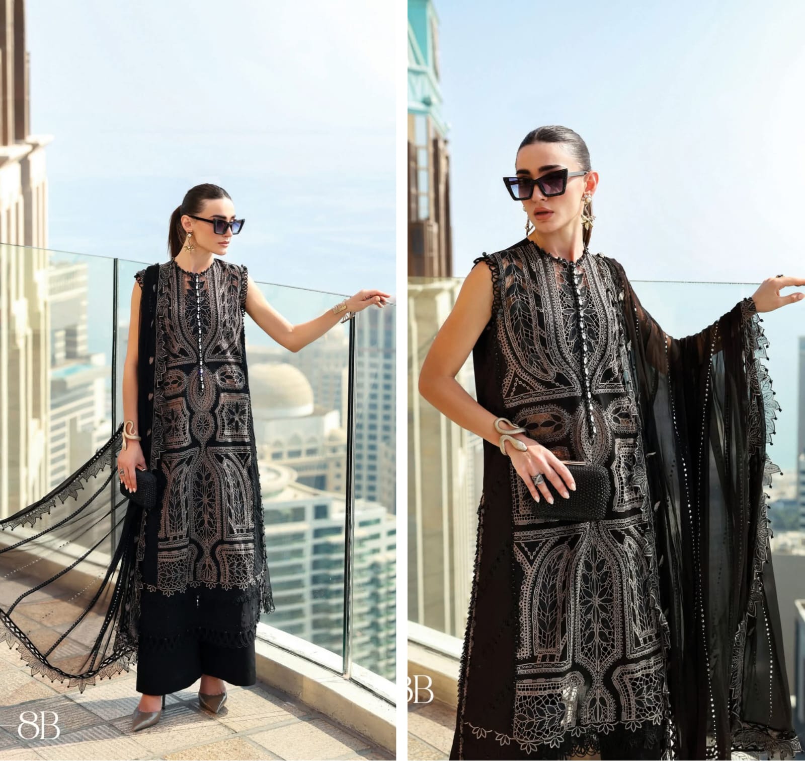 Mariab Luxury lawn 2026 Hit Code 8B