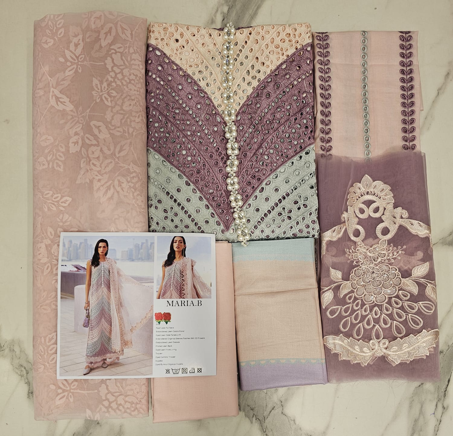 MariaB Luxury Lawn 2026 Hit Code 12-B