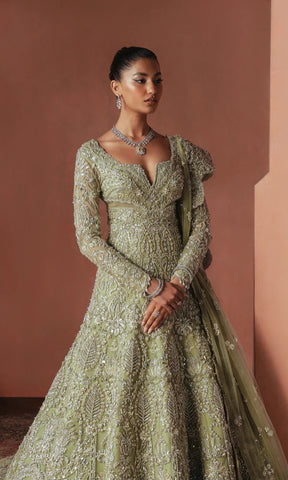 Soraya Bridal Maxi 2025 Ayse Pistachio 4piece