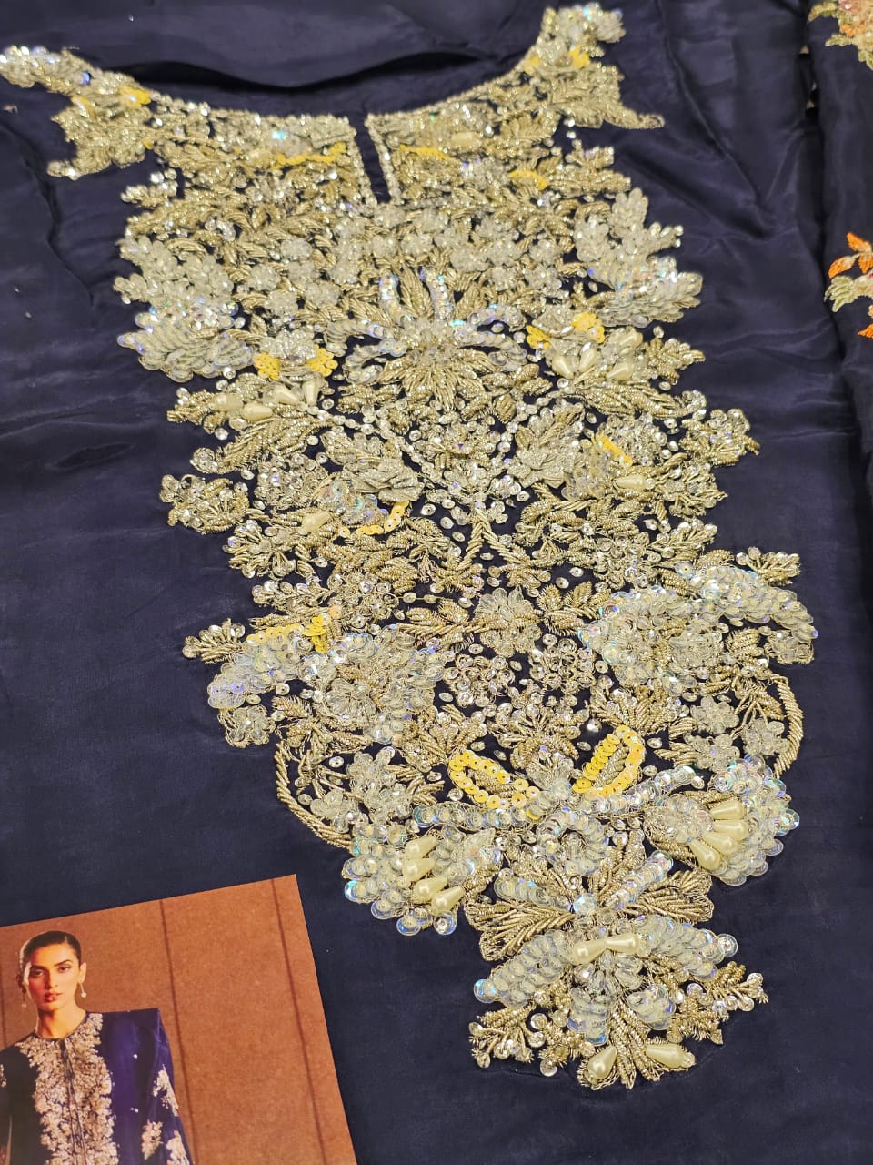 Hussain Rehar party Wear 2025 Hit Code Saxe