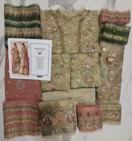 Baroque Chantelle Wedding Party Wear