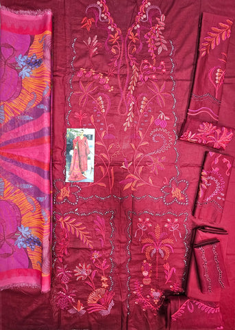 Crimson Luxury Lawn 2026 hit Code