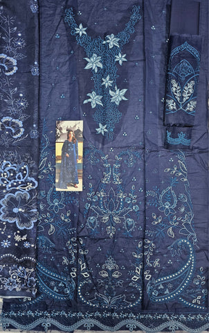 Neeshay Luxury Lawn 2026 hit Code Zink Silk Dupata