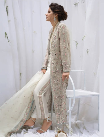 Hussain Rehar Party Wear 2025 Hit Code Shesha Work