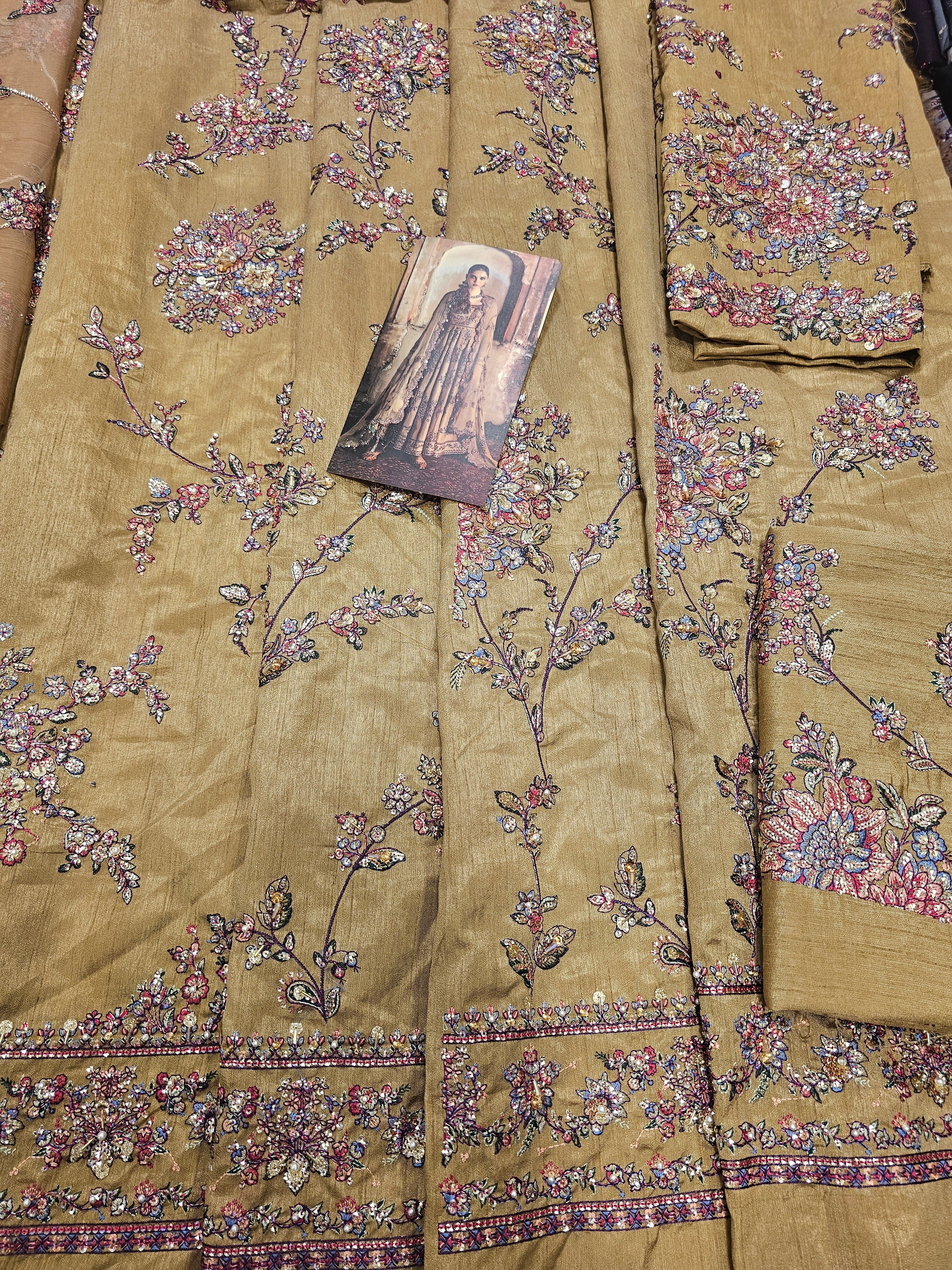 Hussain Rehar Luxury Wedding Edition Hit Code Mahvash Skin Brown