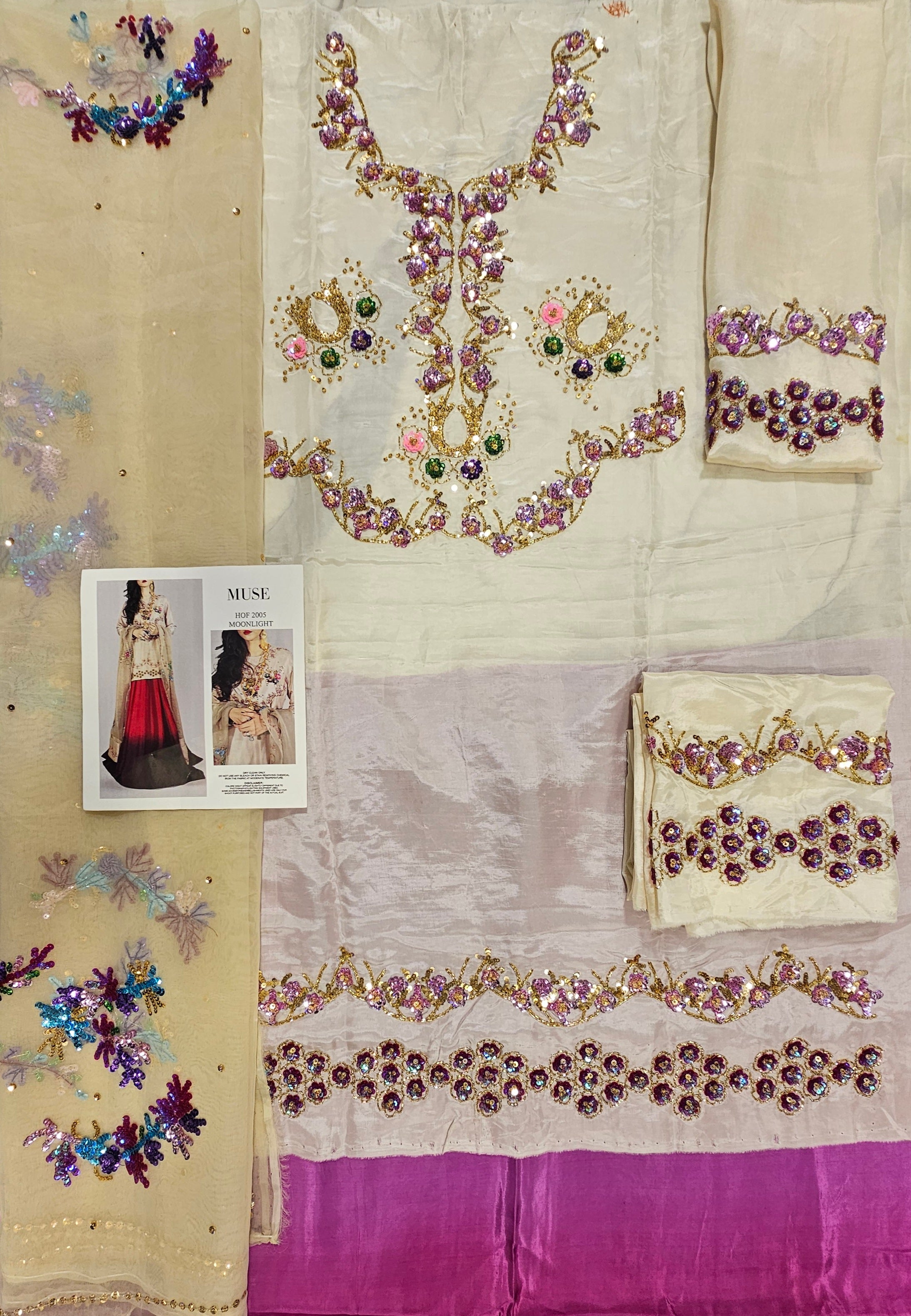 Muse Luxe 2025 Party Wear Zari Collection