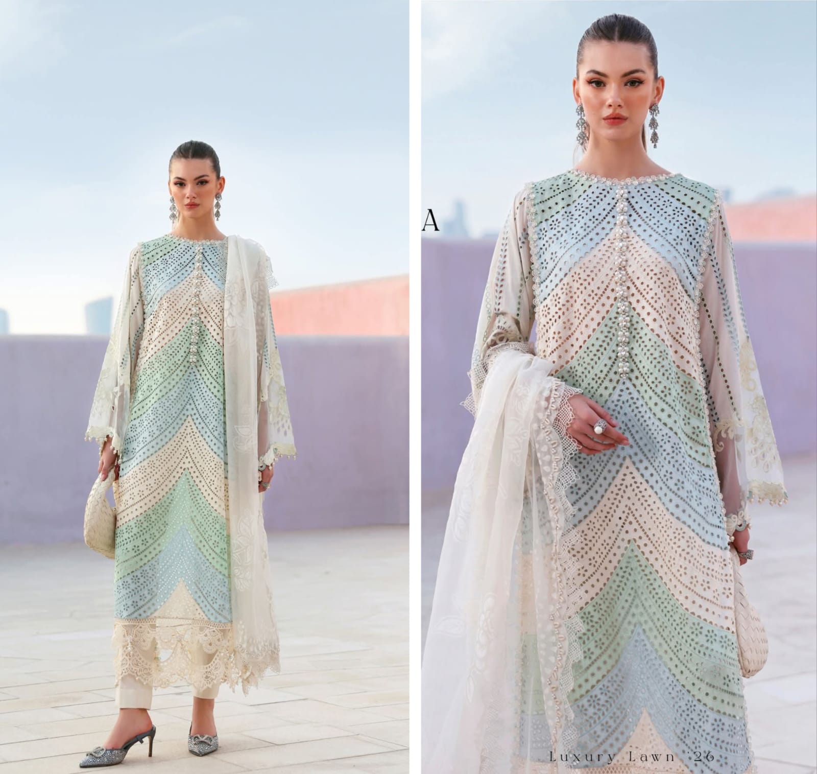 MariaB Luxury Lawn 2026 Hit Code 12-A