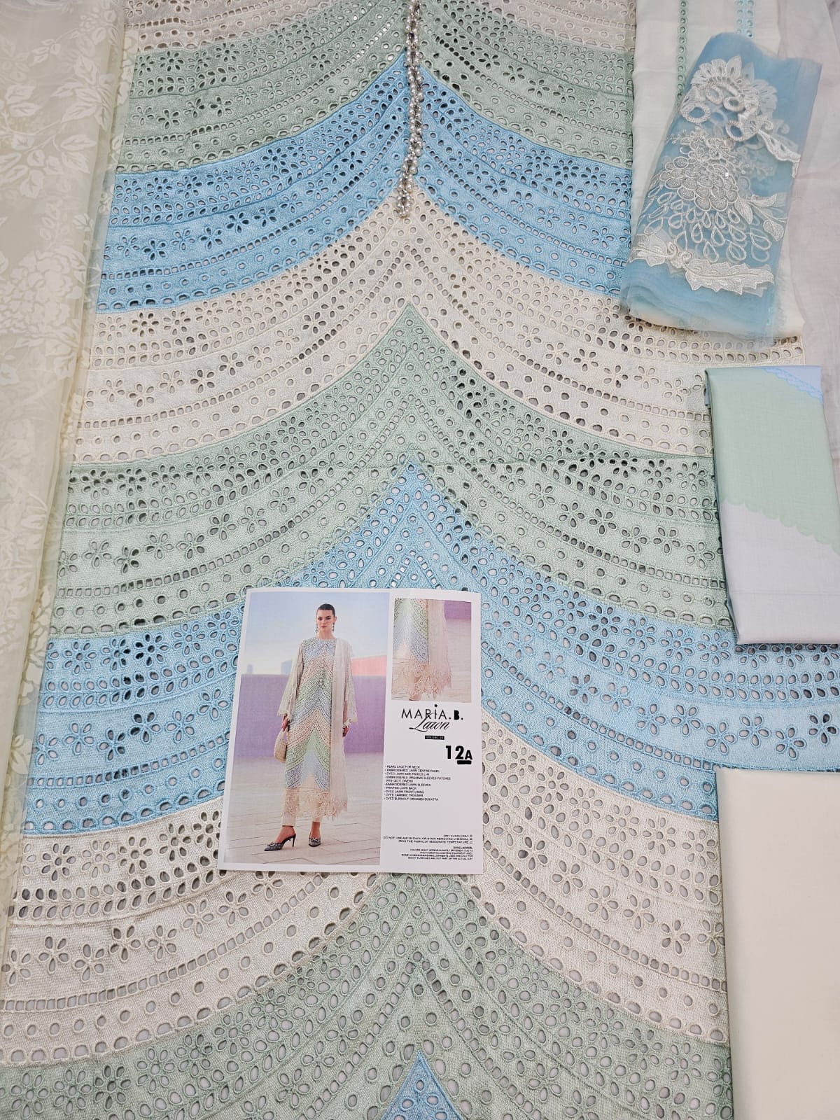 MariaB Luxury Lawn 2026 Hit Code 12-A